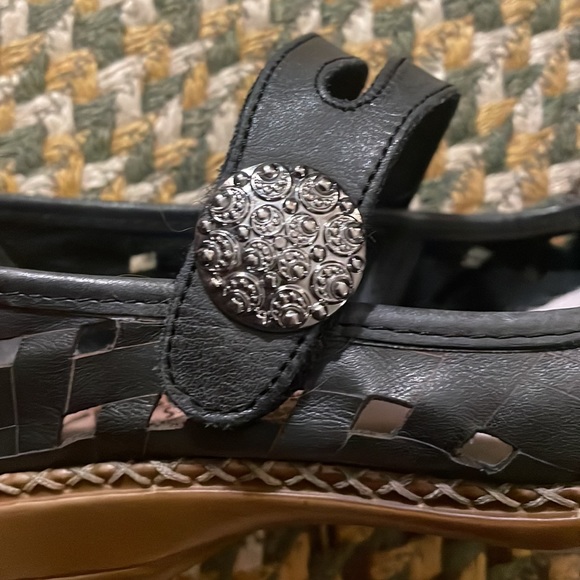 Grey Mary Jane style size 8 Riekers - Picture 5 of 5